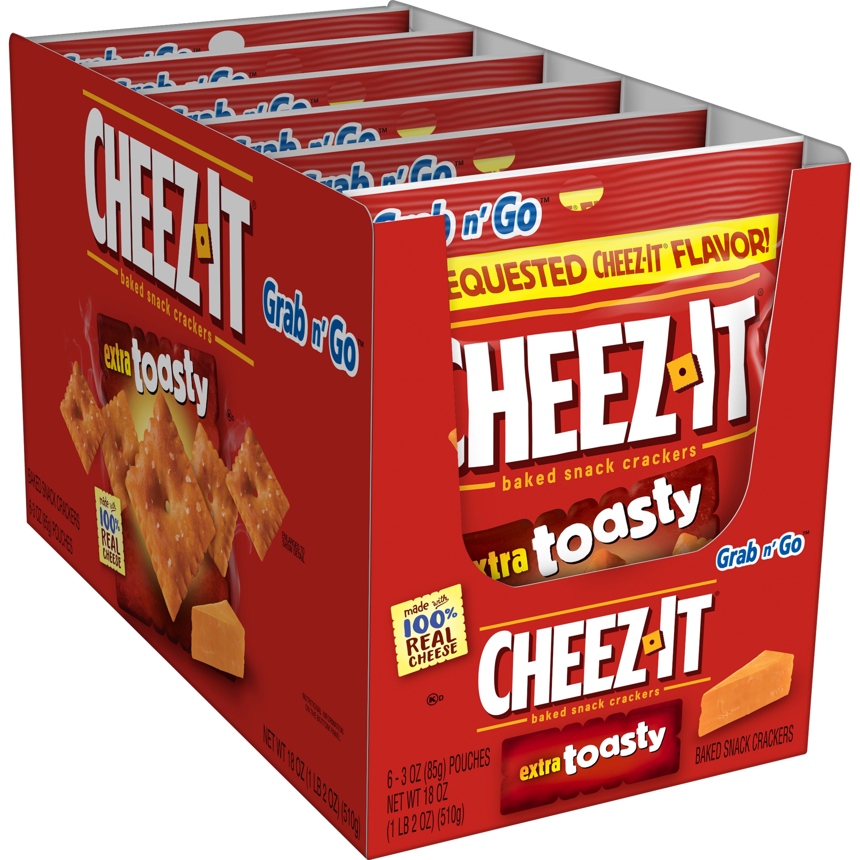 Cheez-It Extra Toasty 3oz 6/6ct
